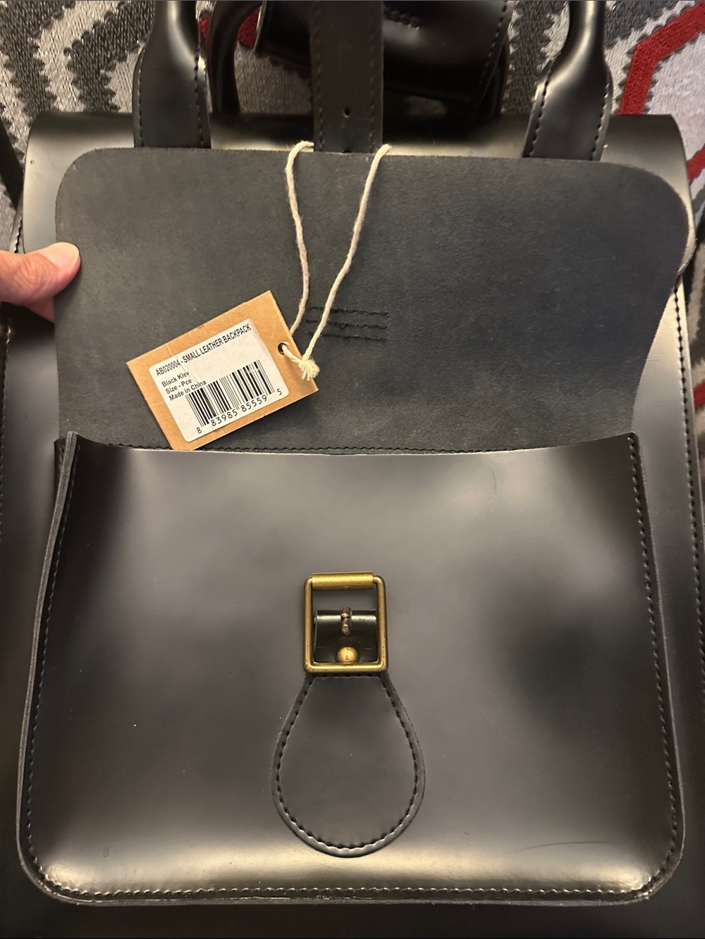 Dr Martens black Kiev backpack - Picture 10 of 10
